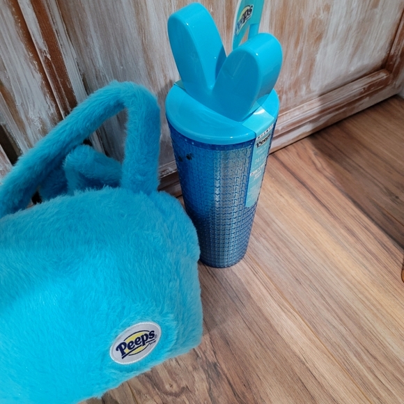 NWT PEEPS Treat Basket and Tumbler Bundle - Picture 5 of 7